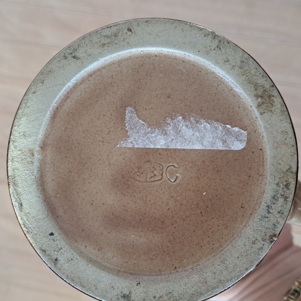 Marzi & Remy German Beer Stein Vintage w/Fox Hunting Scene Stonewear Collectible - Picture 8 of 11